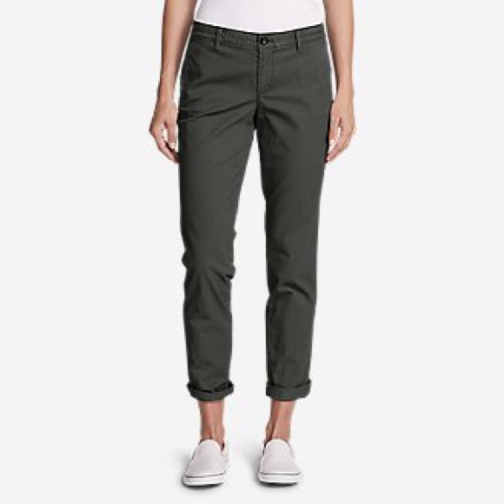 Eddie Bauer Atlantic blue Legend Wash chinos.